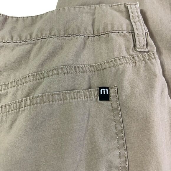 Travis Mathew Tencel Khaki Color Golf Chinos, 34 - Picture 7 of 10